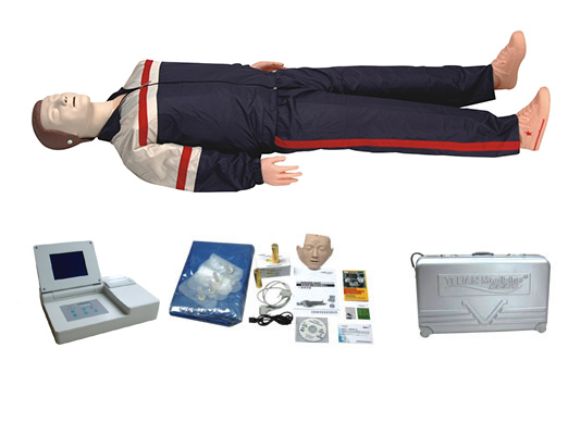 高級大屏幕液晶彩顯全自動(dòng)電腦心肺復(fù)蘇模擬人